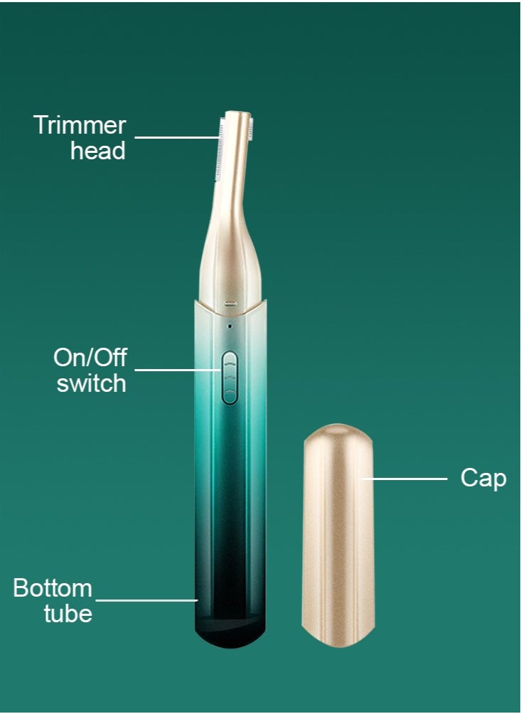 Perfii Professional Electric Trimmer - Skin Friendly for Sensitive Skin, One Button Styling, Multiple Uses and Easy Cleaning for Precise Grooming Experience  - Image 3