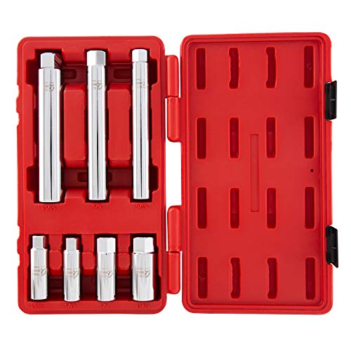 Sunex Tools مجموعة شمعات الإشعال الرئيسية SUNEX TOOLS 8845 بقياس 3/8 بوصة، من الفولاذ السبائكي CR-V، 7 قطع - Image 1