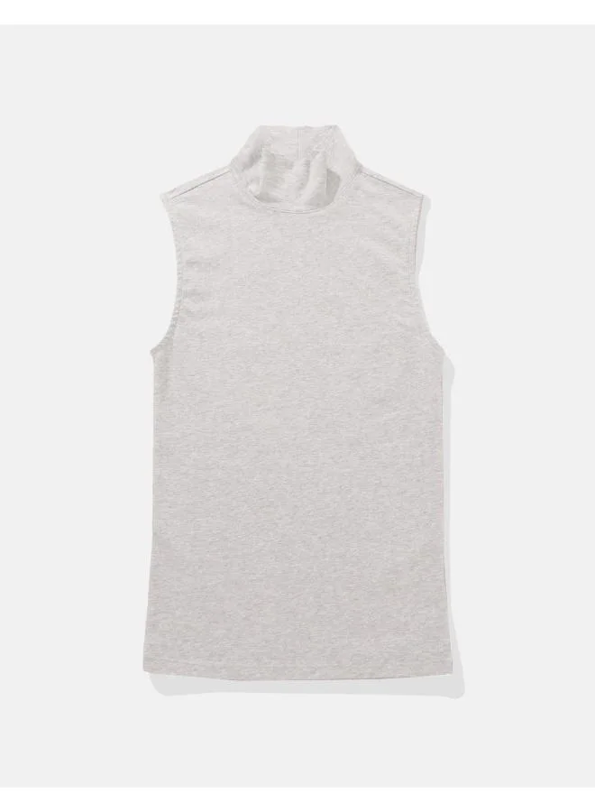 American Eagle Mock Neck Tank Top