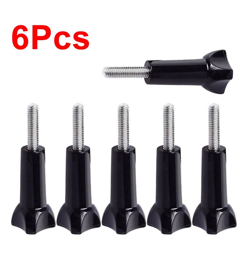 Set Of 6 Long Type Screws Nuts Converters For Gopro 13 12 Dji Pocket Action 6 Insta360 - Image 1