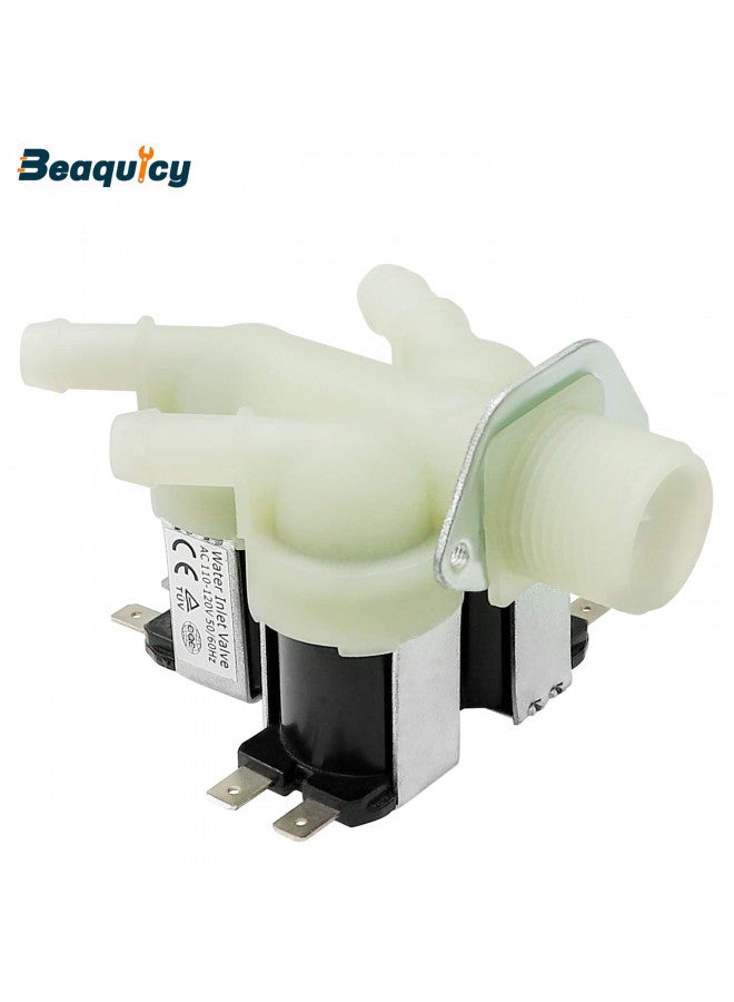 Beaquicy Beaquicy 5220FR2075L 5221ER1003A Cold Water Inlet Valve for Washing Machine - Replacement for Kenmore LG Washer - Front Load Washer Triple Solenoid Cold Water Inlet Valve Assembly  - Image 2