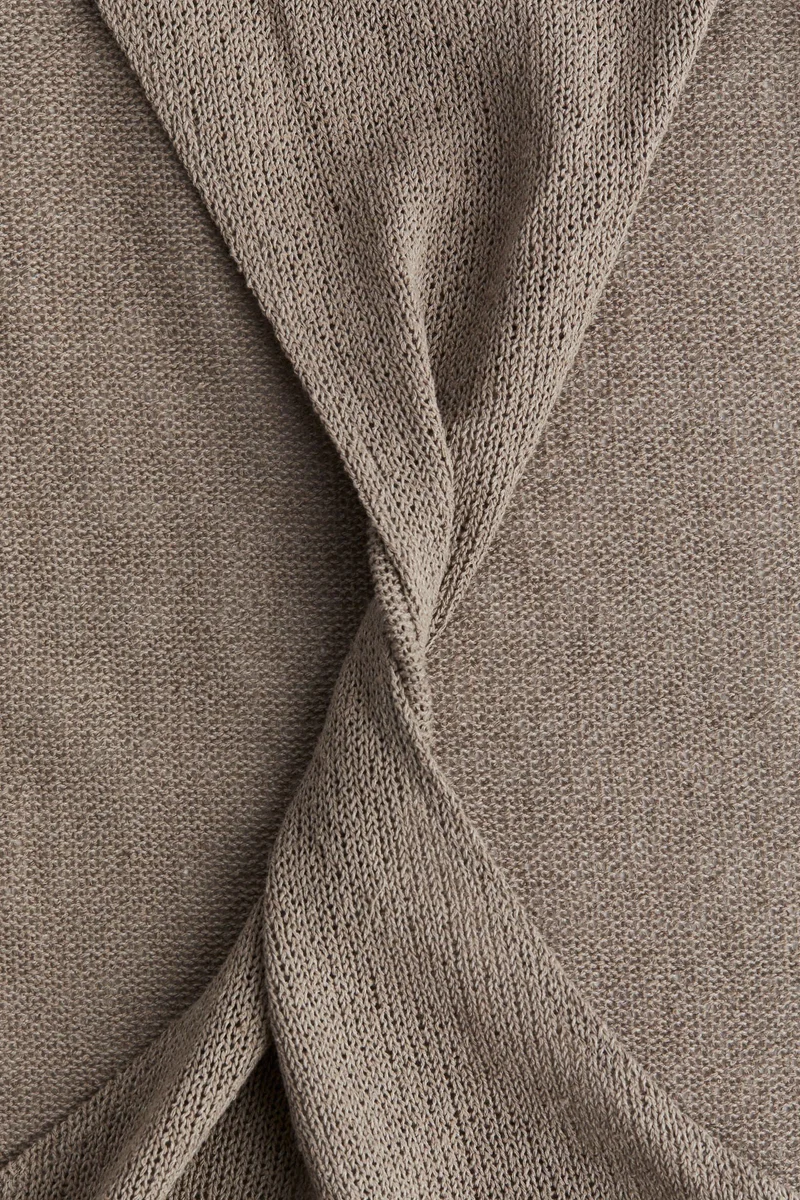 اتش اند ام Twist-Detail Knitted Vest Top