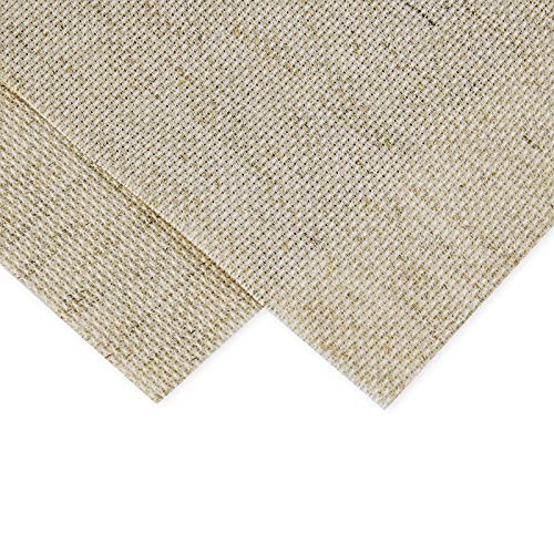 CANFOISON Aida Cloth Big Size 14 Count, Natural Oatmeal Cross Stitch Fabric, 60 inch by 36 inch (60 inch by 1 Yard) - Image 4