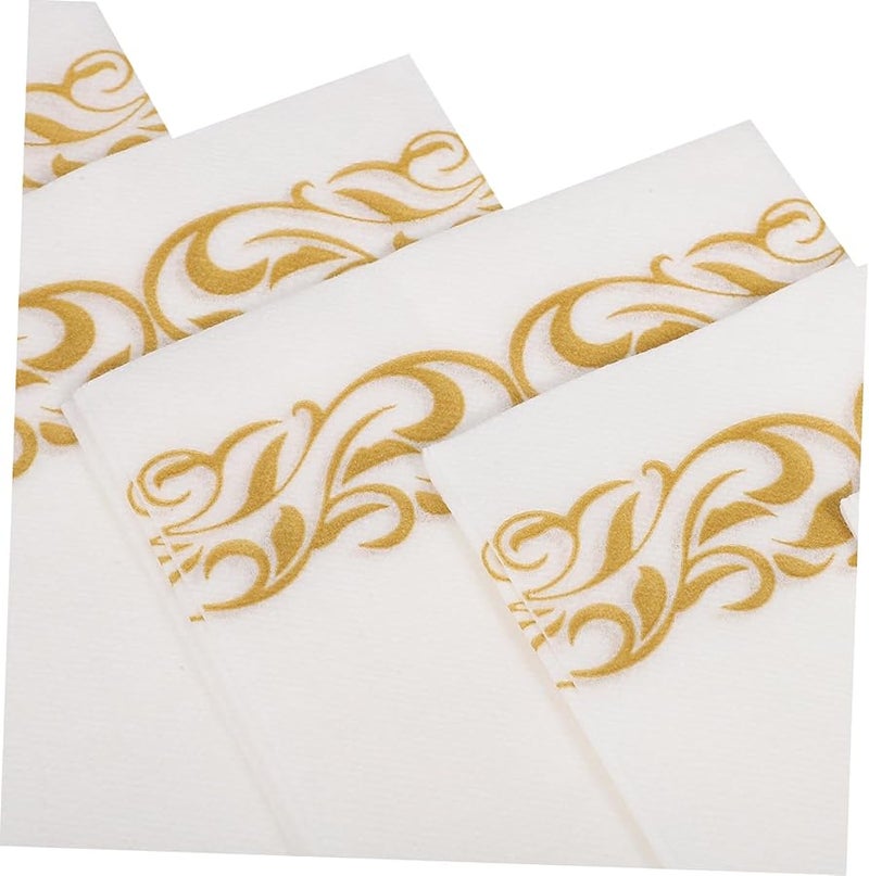 25 قطعة مناديل العشاء الورقية الأنيقة المطبوعة لحفلات العطلات والولائم والتجمعات الاحتفالية - Image 4