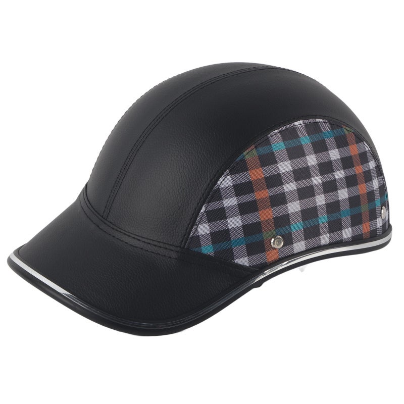 BSDDP Motorcycle Helmet Half Face Impact Resistant ABS Plastic - Universal Safety Skull Cap Hat for Spring Summer Autumn Winter - Image 1