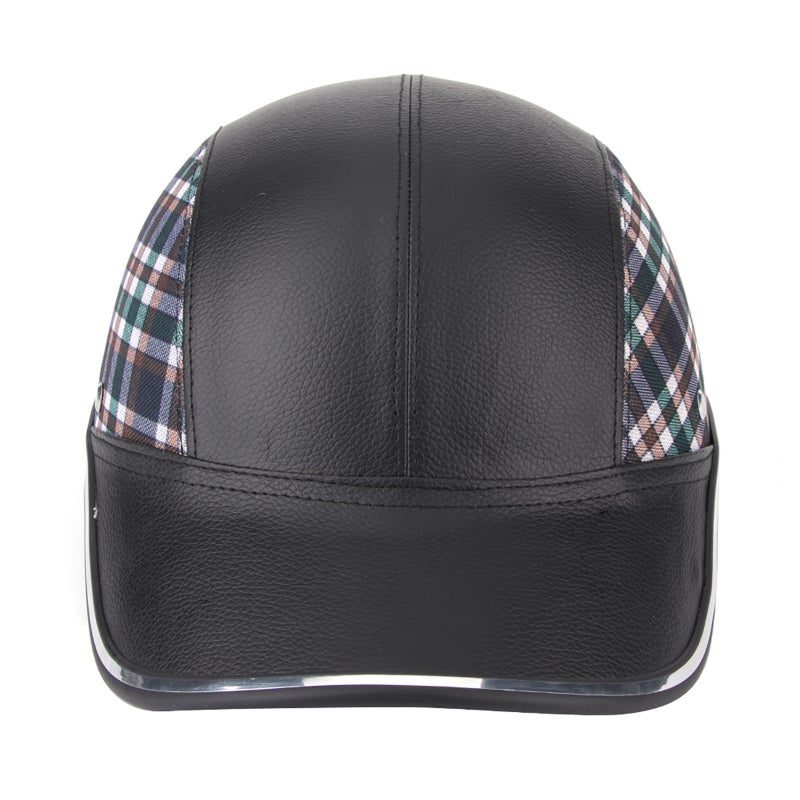 BSDDP Motorcycle Helmet Half Face Impact Resistant ABS Plastic - Universal Safety Skull Cap Hat for Spring Summer Autumn Winter - Image 3