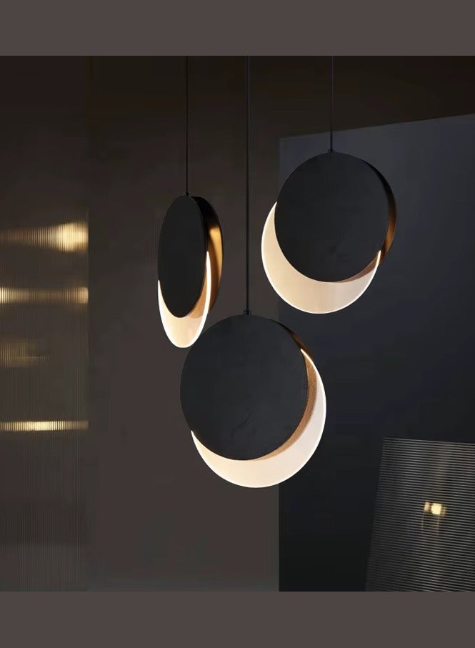 Vmax Modern Pendant Light | 3 Color- (Warm-Neutral-Cool White) LED Hanging Ceiling Light for Bedroom, Living Room, Dining, Kitchen Island | Minimalist Chandelier Drop Light (10W- WH- 32CM- 3Color) - Image 4