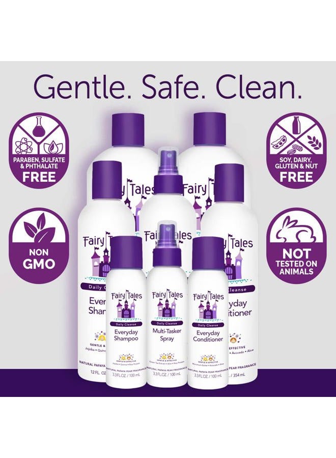 Fairy Tales Daily Cleanse Everyday Kids Shampoo - Gentle Natural Defining Shampoo, Tangle Free, Moisturizing and Hydrating Formula, Clean and Natural Ingredients -Paraben Free - 32 oz. - Image 5