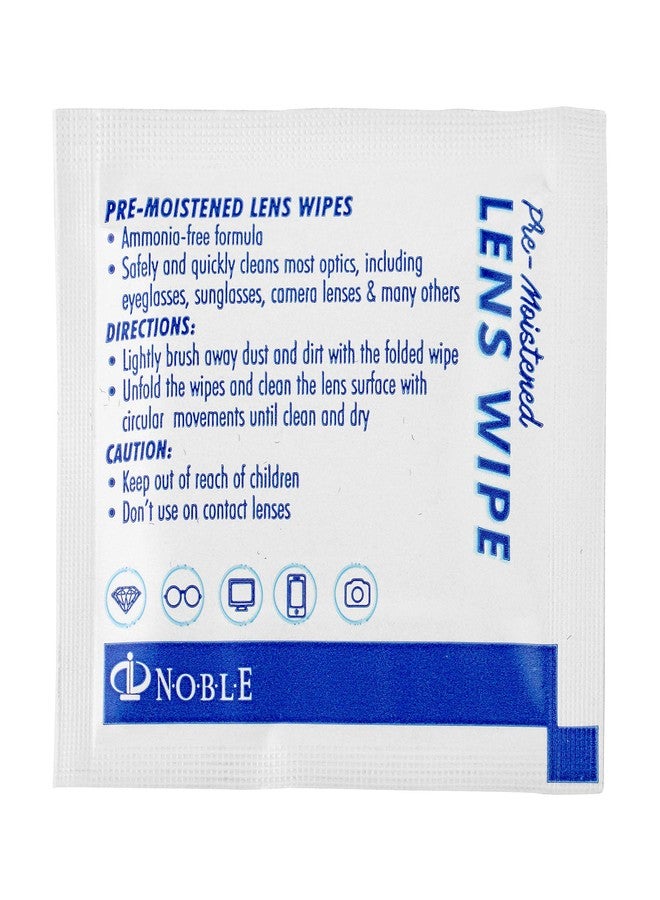 Noble Pack Noble Pre-moistened Lens Wipes Individually Wrapped - Lens and Screen Cleaning Wipes - Great for Eyeglasses, Cell Phones, Camera Lenses, Screens, Keyboards, and Other Delicate Surfaces (30 Wipes - Image 4