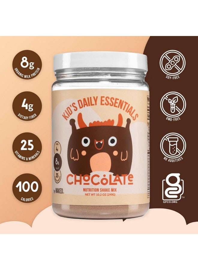 Nakd Naked Chocolate Kids Daily Essentials, Kids Protein Shake Made With Organic Milk, 6 Organic Vegetables, 25 Vitamins and Minerals, No Artificial Sweeteners, Flavors, Colors or Preservatives - Image 2