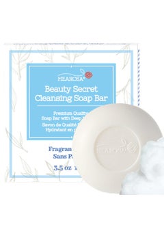 MEAROSA Dermatologically tested Daily Face cleanser and Body wash Fragrance Free Non Drying Non Irritation Soap bar