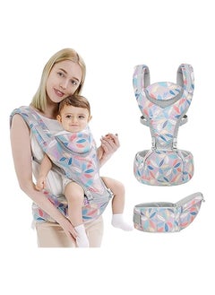 erorex 6-in-1 Newborn Baby Carrier, Infant Carrier, with Hip Seat, Lumbar Front and Back Backpack Carry Holder Carrier, for Babies Girls & Toddler Boys to 7-45lbs, All Seasons & All Position Hip  - Image 1