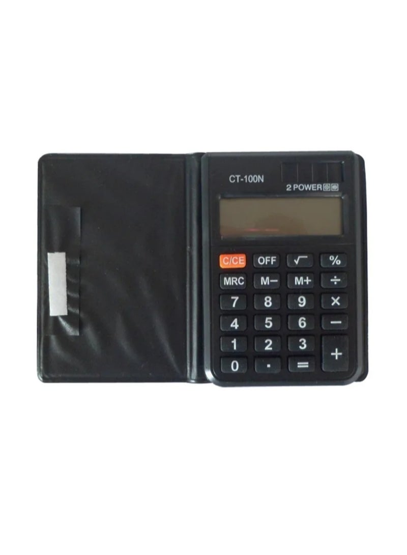 POWER Small Scientific Calculator PU Coat 8 Digital Pocket Calculator - Image 3