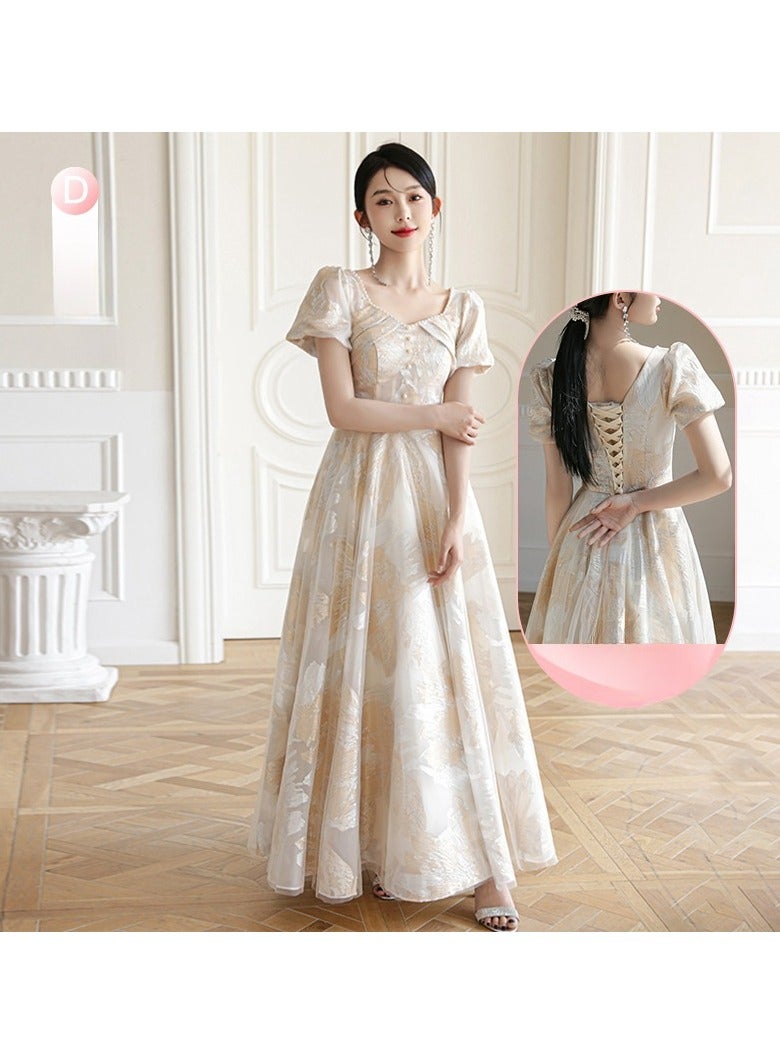 KUYING New Fashionable and Elegant Bridesmaid Dress  - Image 1