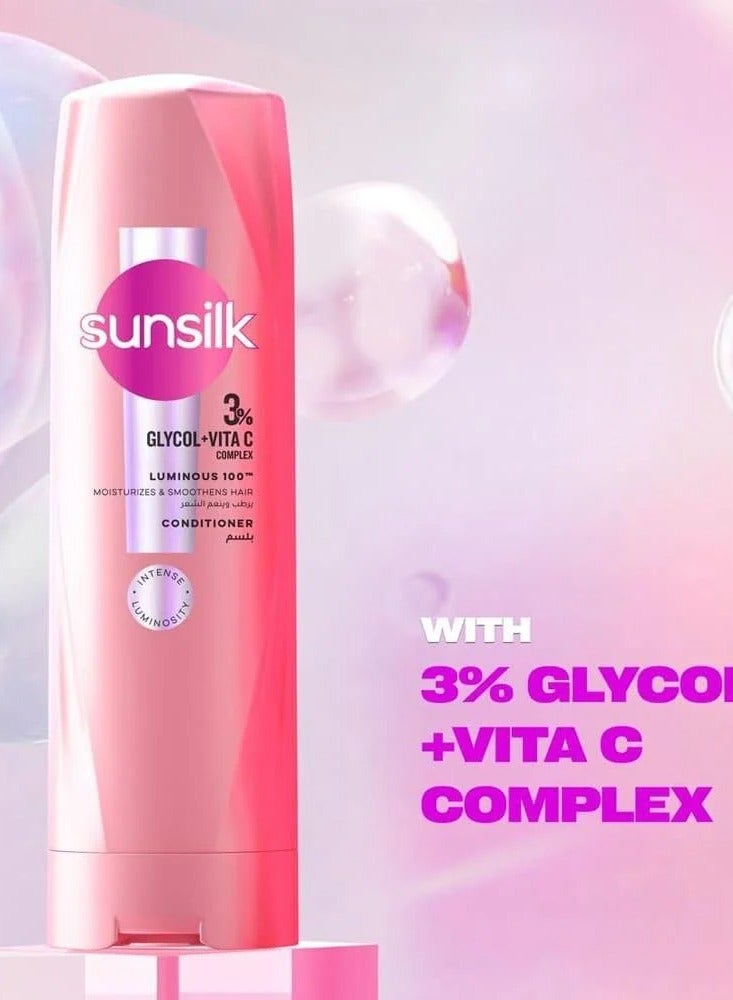 Sunsilk Luminous Moisture Smoothing Conditioner - 350 ml - Image 2