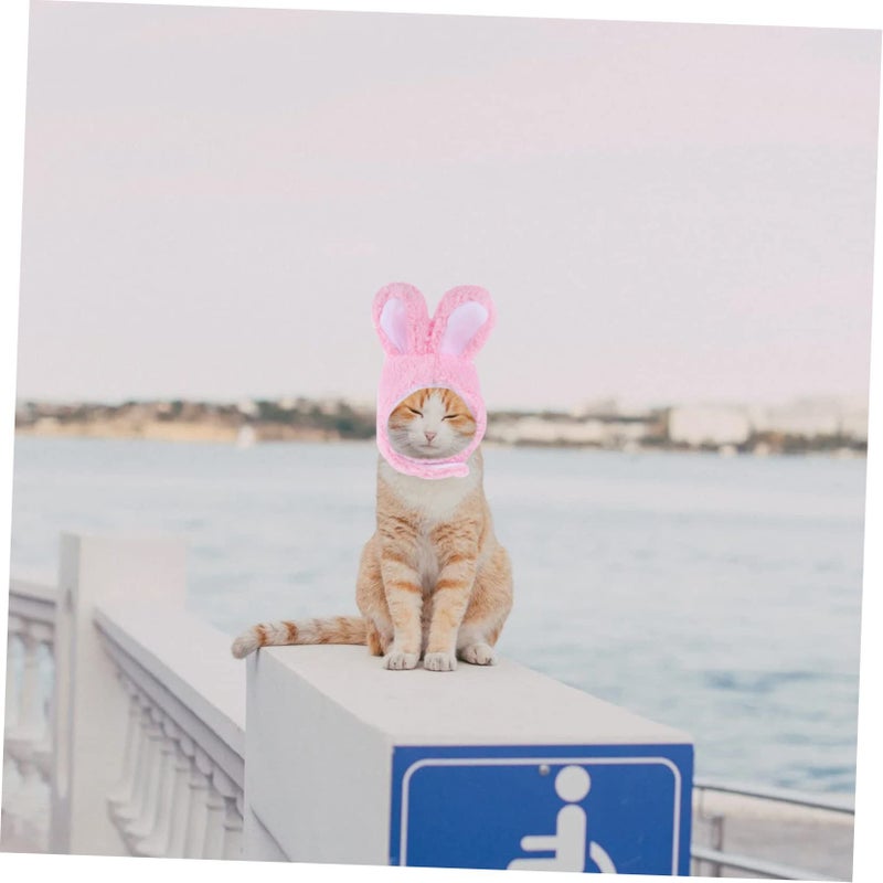 2pcs Adorable Cat Dog Hats Tail Party Decor Pet Headwear Random Style - Image 4