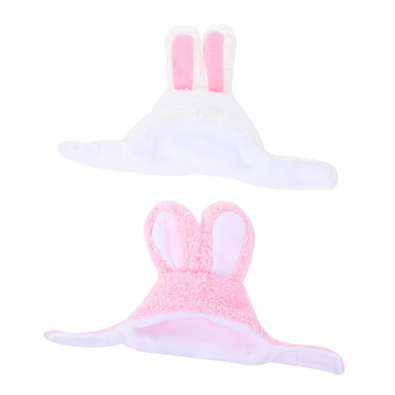 2pcs Adorable Cat Dog Hats Tail Party Decor Pet Headwear Random Style - Image 2