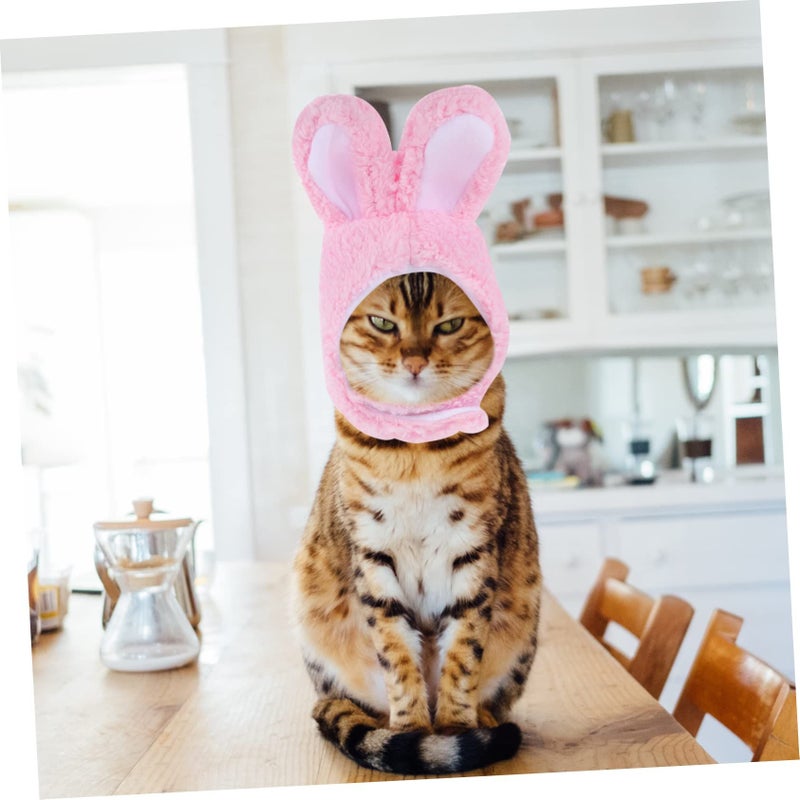 2pcs Adorable Cat Dog Hats Tail Party Decor Pet Headwear Random Style - Image 5