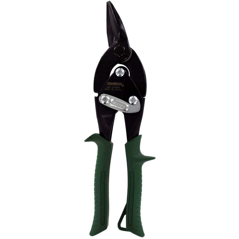 Midwest Snips MIDWEST Blackout Series Aviation Snip - Right Cut Regular Tinner Shears, Made in the USA - MWT-6716RO - Image 3