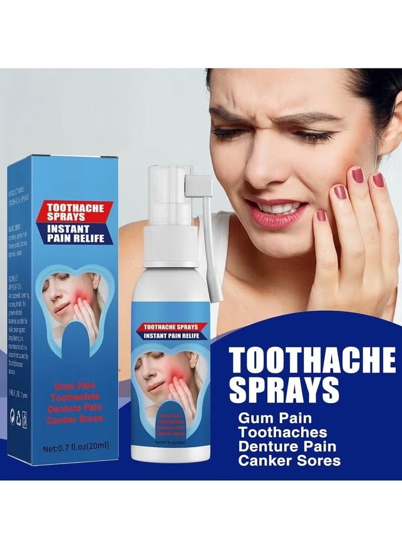SOUTH MOON Toothache Relieving Spray 20ml,Tooth Pain Relief,Instant Teeth Treatment Relief Toothache Sprays,Rapid Relief Dental Spray,Toothache Muscle Pain Sprays Remedies Teeth & Gums Spray,Oral Care Spray - Image 3