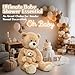 MorisMos Decorations Teddy Bear with Baby for Baby Shower 39 Inch Soft Bear Stuffed Animal Gift for Birthday Kids Girls Boys Party Favor Tan - Image 2