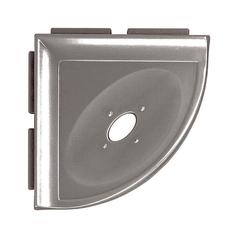 Questech Questech 5 Shower Soap Dish Shelf for Inside Shower Lugged for New Construction Bath Organizer for Tiled Walls Corner Soap Holder Metro Lugged Brushed Nickel Finish 
