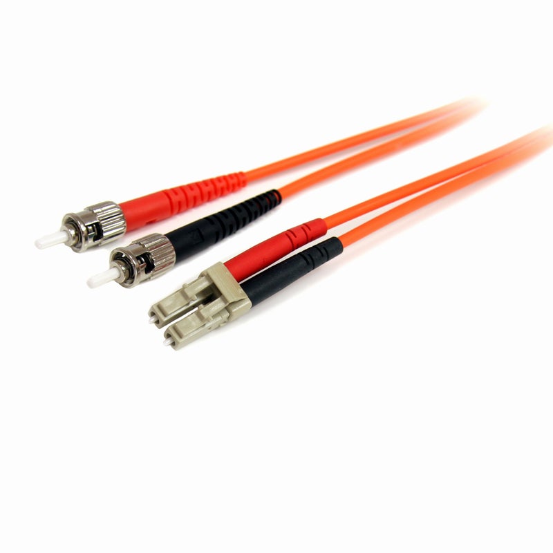 StarTech.com 7m Fiber Optic Cable - Multimode Duplex 62.5/125 LSZH Fiber Jumper Cord - LC/ST - Image 1