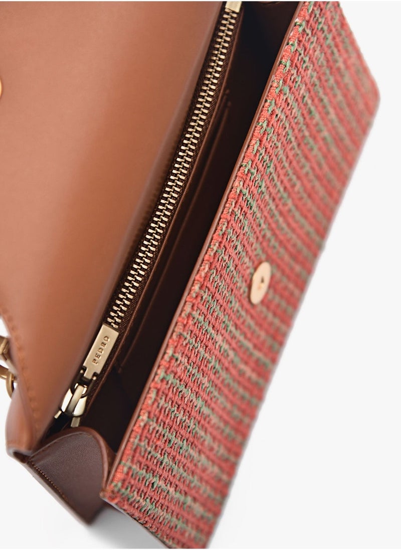 Pedro - Pedro Studio Leather Travel Organizer Rectangular Women's Crossbody Bag - Image 1