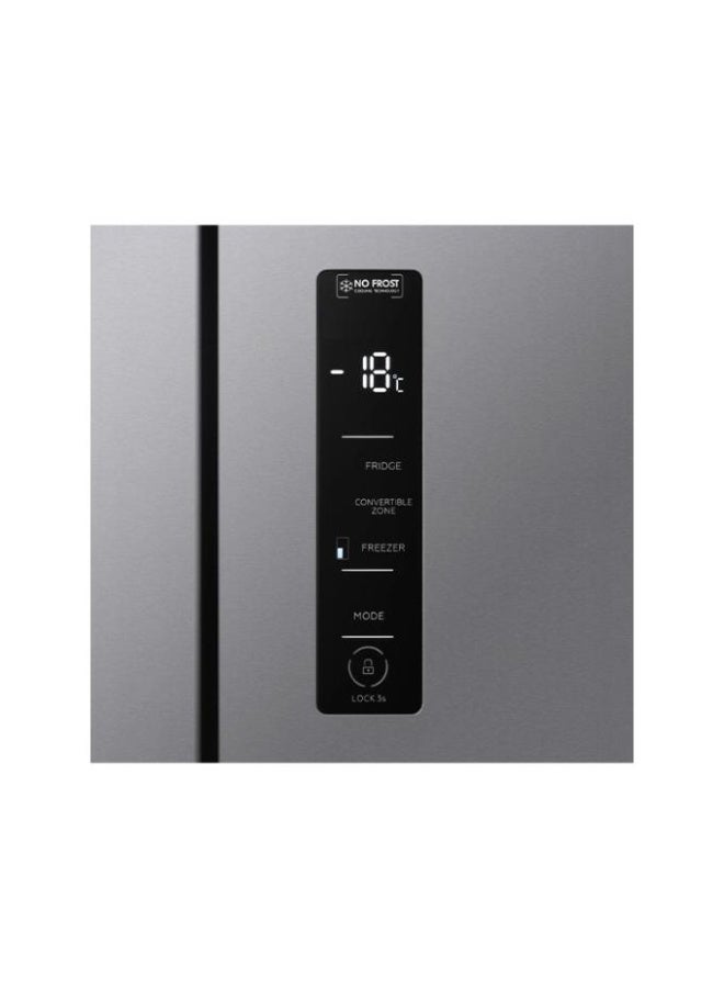 GENERAL SUPREME Refrigerator 4 doors (512Ltrs, 18.1 Cu Ft),, Inverter, Total No Frost, Quick Cooling, Quick Freezing, Multi-AI Sensors,  Shiny Stainless Steel, GSX184SXI - Image 3