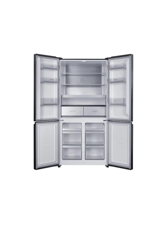 GENERAL SUPREME Refrigerator 4 doors (512Ltrs, 18.1 Cu Ft),, Inverter, Total No Frost, Quick Cooling, Quick Freezing, Multi-AI Sensors,  Shiny Stainless Steel, GSX184SXI - Image 4