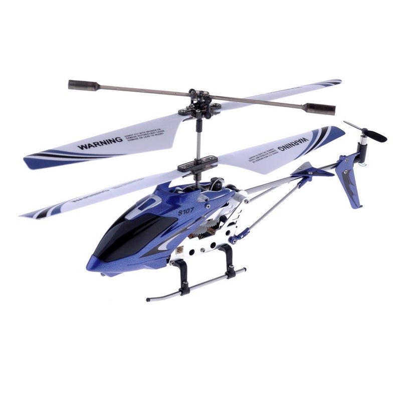 Syma S107G 3 Channel RC Helicopter with Gyro, Blue - Image 3