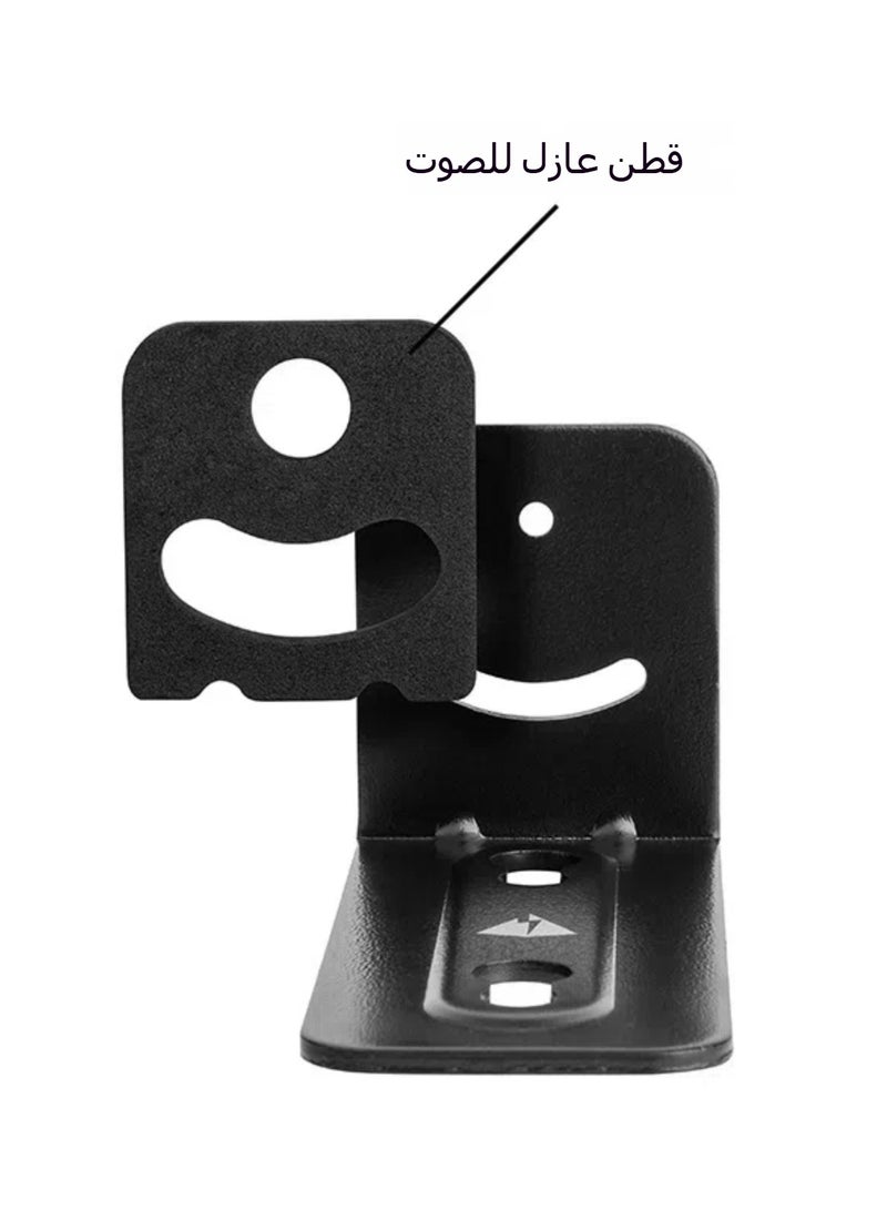 Long speaker metal wall bracket, general-purpose non-slip and anti-drop audio storage bracket  - Image 2