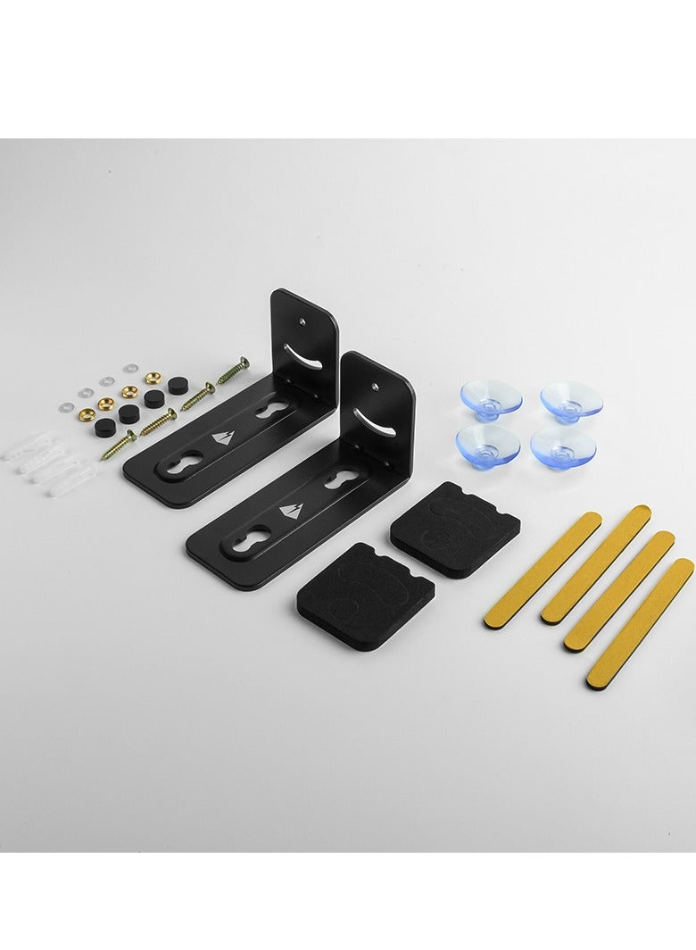 Long speaker metal wall bracket, general-purpose non-slip and anti-drop audio storage bracket  - Image 5