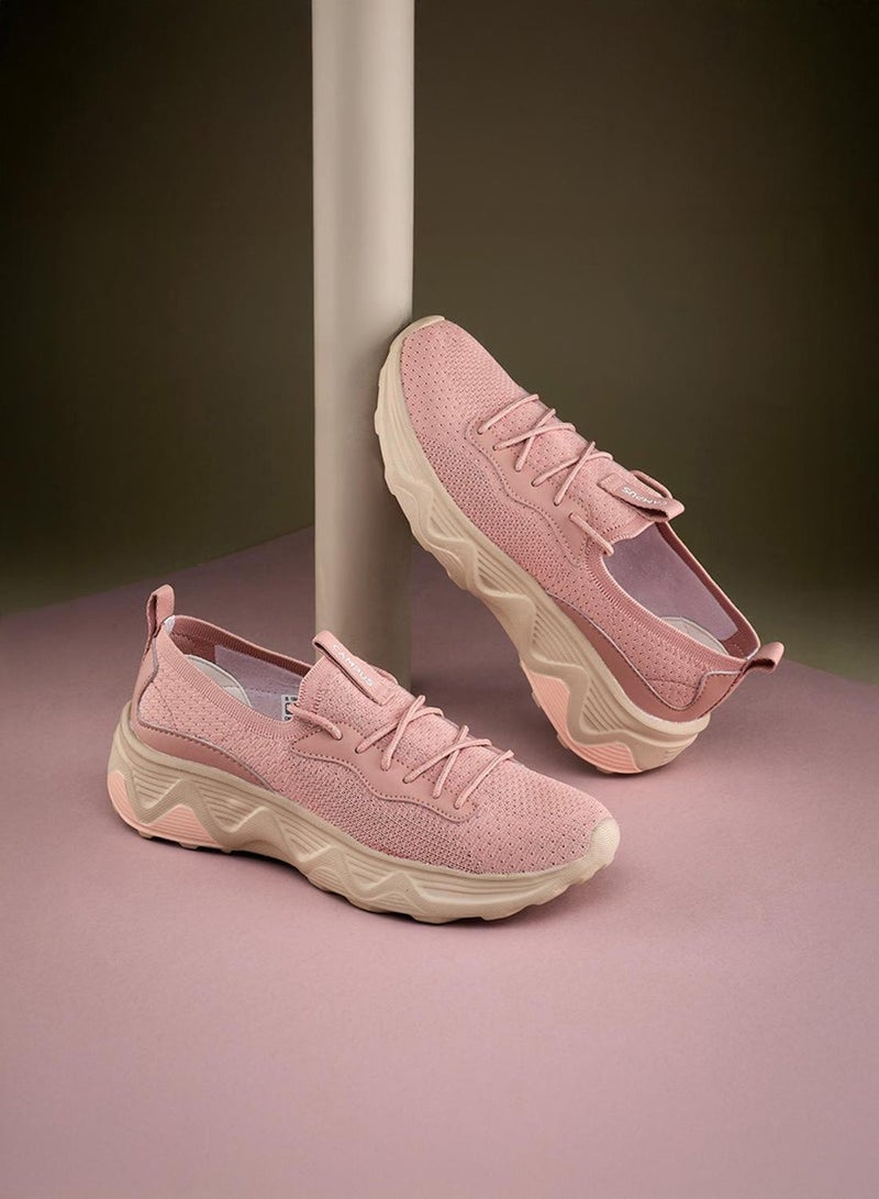 CAMPUS Women’s Low Top Sneakers – Sleek Lace Up Fit Shoes with Bold Patterned Sole for a Standout Look - Image 1