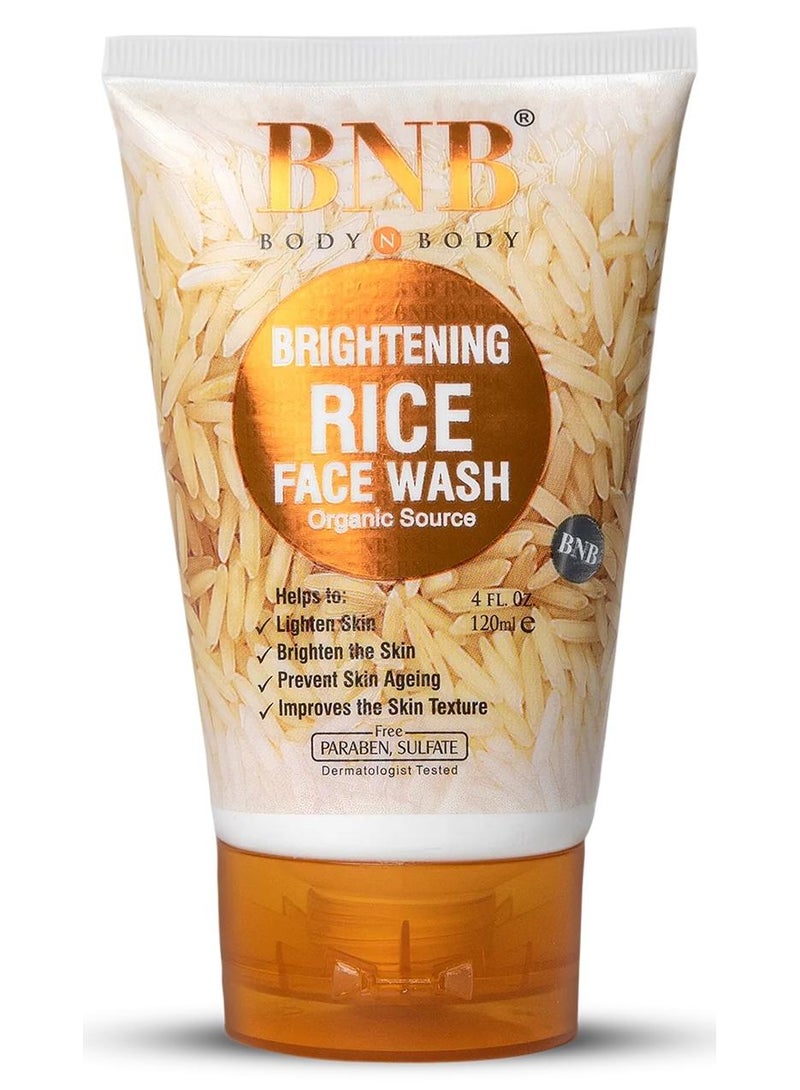 بي ان بي Rice Extract Face Wash 120ml
