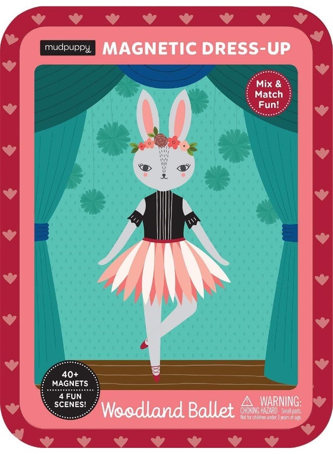Magnet Tin Figure Woodland Ballet - Image 2