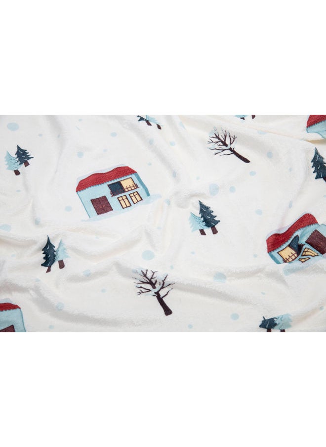 Mintra - Christmas Blanket 130x180cm -  north pole - Image 1