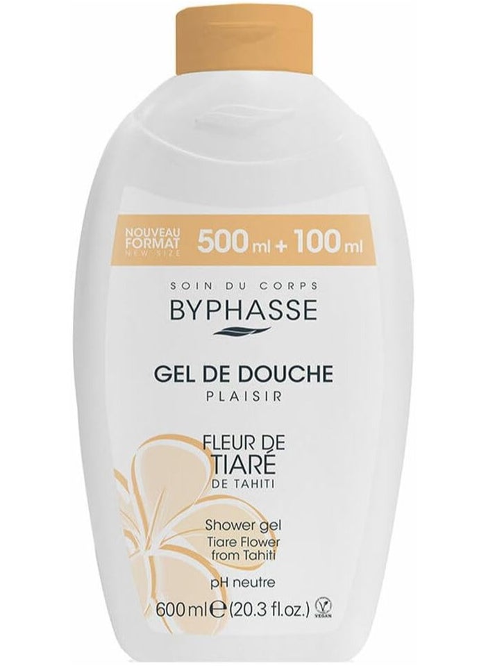 BYPHASSE - Byphasse CARESSE GEL DE DUCHA vainilla 600 ml - Image 1
