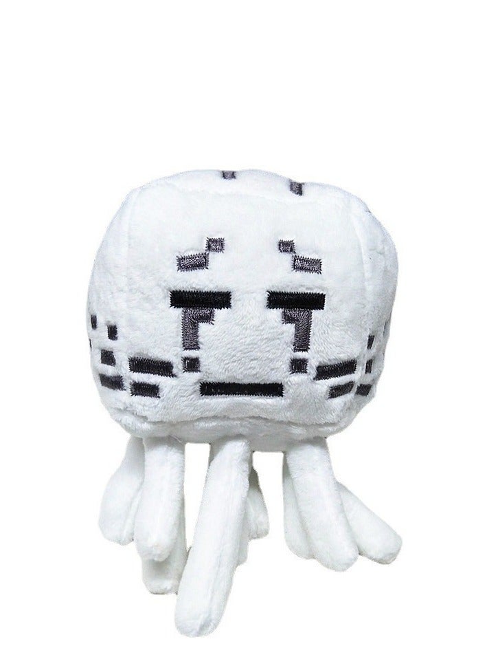 Minecraft Ghost Design Cute Plush Stuffed Toy 15cm Soft Stuffed Pillow Stuffed Toy Stitch Plush Toy Figure Doll For Kids And Adults Great Birthday Stuffers For Boys and Girls