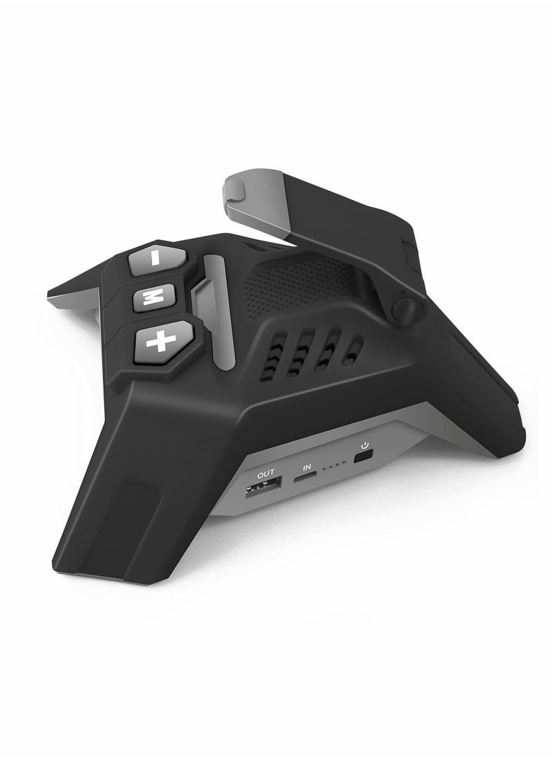 Y&D - Peafowl Wireless Bluetooth Speaker with Bracket 5.0 Smart Portable IPX6 Waterproof 5000mah Battery 30H Play Time USB Charging Interface Support iPhone iPad Black - Image 1
