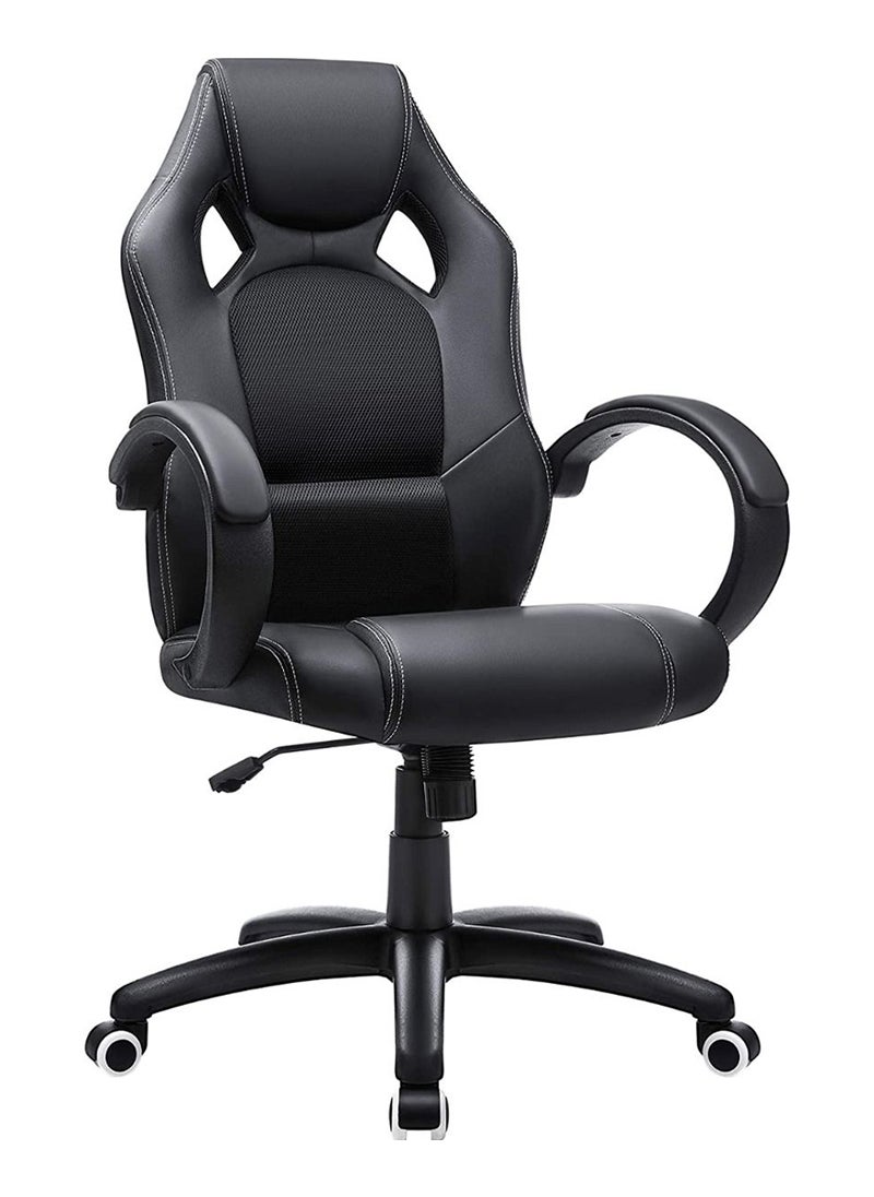 SONGMICS Songmics Black Obg56B New Era Gaming Chairs for Playstation, Office, Gaming Station, Home, Study Room  - Image 1
