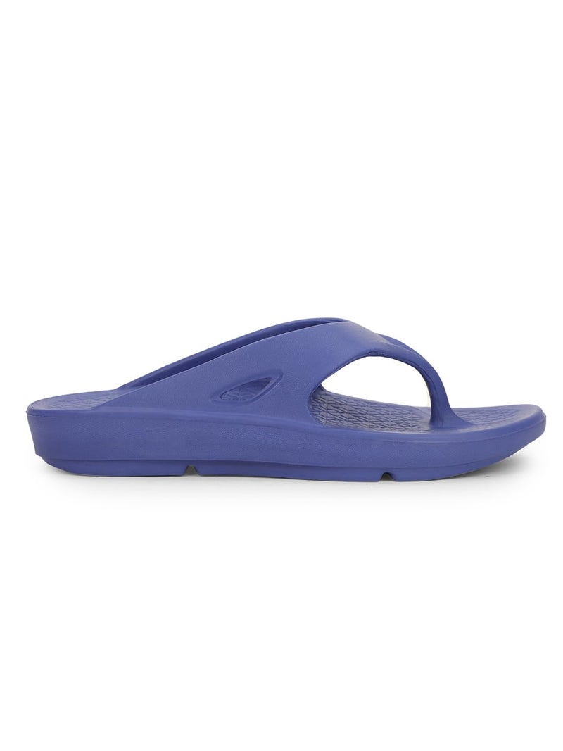 Bata 8719 NOAH E Men's Blue Casual Thong Slip-On Slippers – Comfortable & Stylish Footwear UK Size- 8 - Image 2