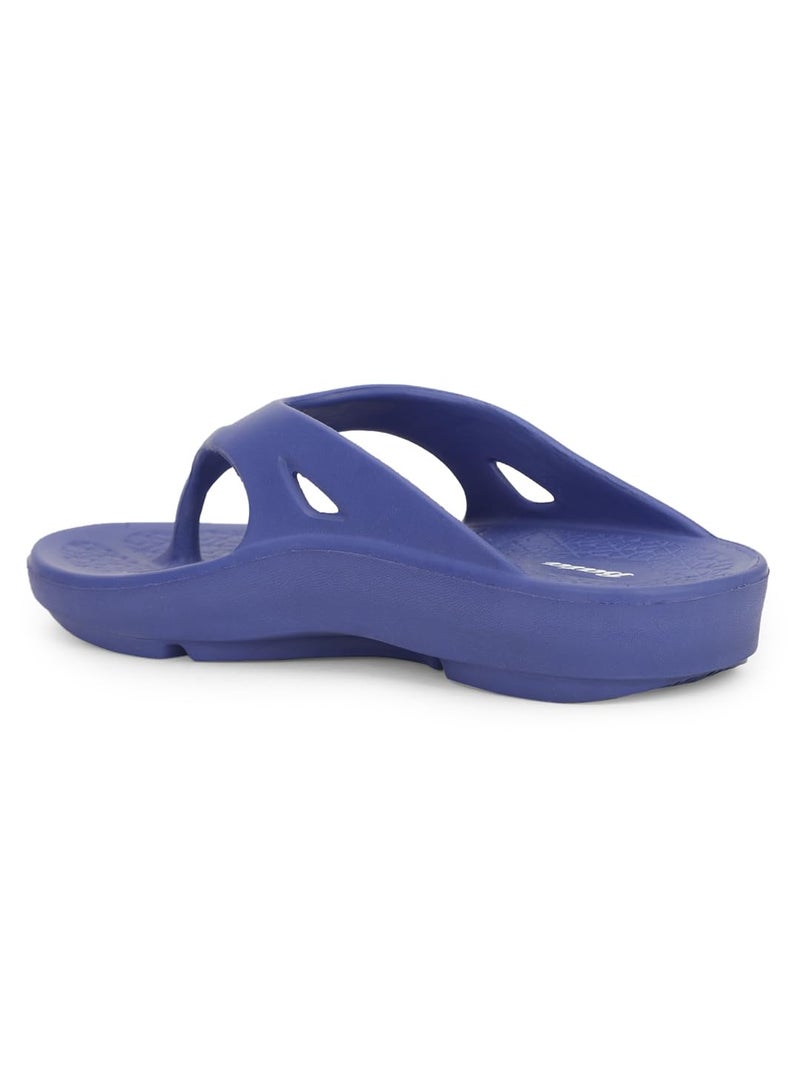 Bata 8719 NOAH E Men's Blue Casual Thong Slip-On Slippers – Comfortable & Stylish Footwear UK Size- 8 - Image 3