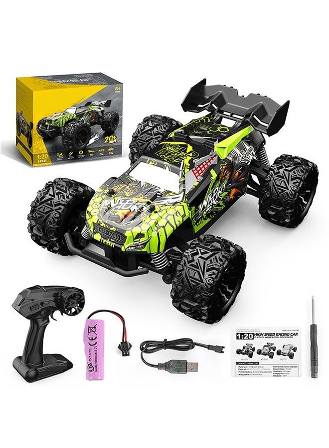 Aijmil 1:20 Electric Off-Road Remote Contro Car - High Speed ​​2.4GHz All Terrain Vehicle - Perfect Racing Toy for Kids and Adults Remote Control Car - Image 1