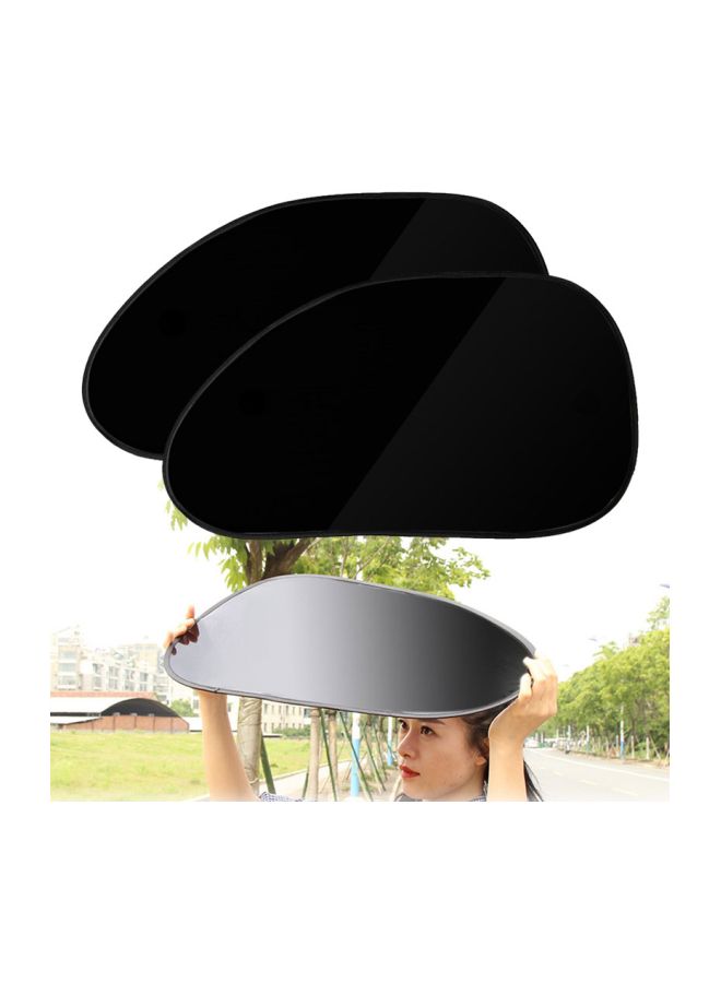 2-Piece UV Protection Car Sun Shade - Image 2