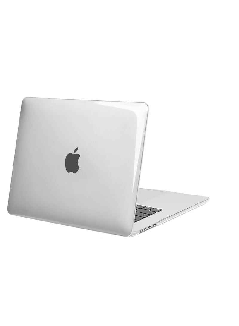 حافظة واقية متينة صلبة لجهاز MacBook Air 2023 مقاس 15 بوصة (طراز A2941، شريحة M2)، تصميم شفاف للغاية لملاءمة مثالية وعرض رائع - Image 1