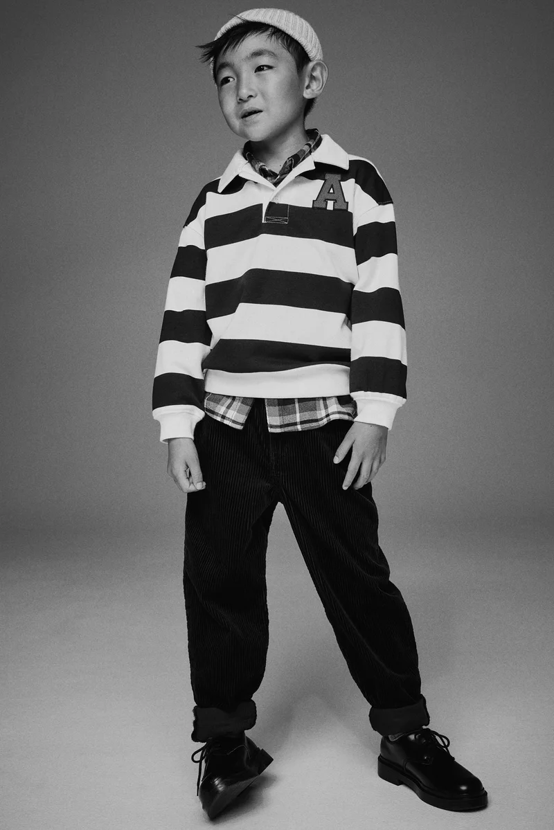 H&M Appliqué-detail rugby shirt