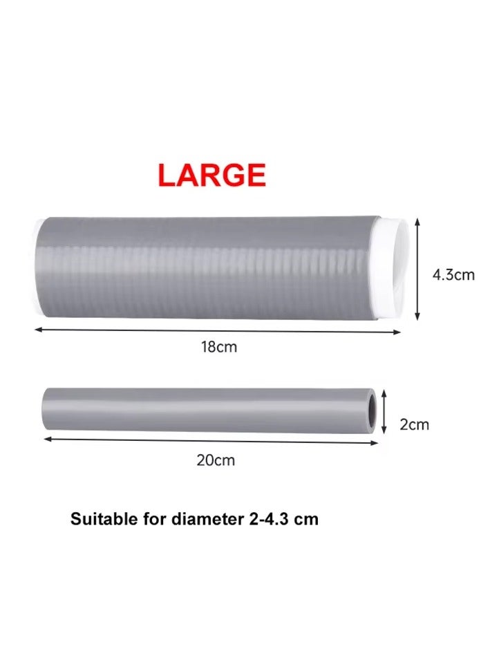 Anti-Scalding Rubber Frying Pan Handle Protector Pot Handle Heat Resistant Cover Handle Holder Sleeve Pan Handle Sleeve - Image 1