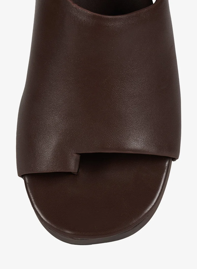 Jeffrey Campbell  Wooden heeled Slingback thong sandals for Women | Best Price UAE