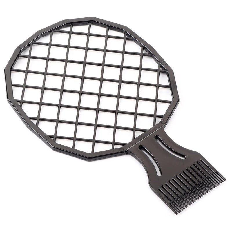 Afro Hair Comb for Curly African Hairstyles DIY Afro Hair Spool Pick Combs for Women Men Home Salon Curly Hair Styling Accessories